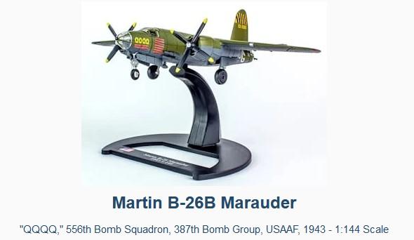 LCM040 1/144 MARTIN B-26 MARAUDER