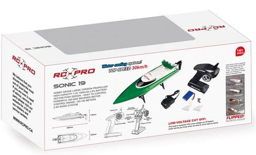 SONIC19 BRUSHED RACING BOAT