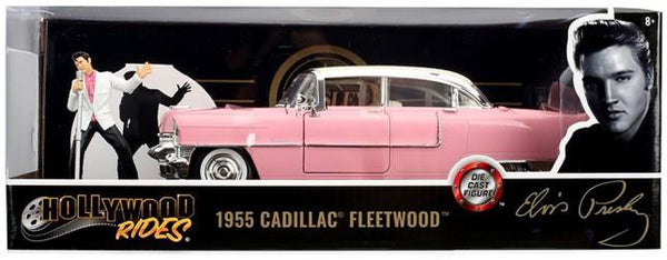 JAD31007 1/24 1955 ELVIS PINK CADILLAC FLEETWOOD