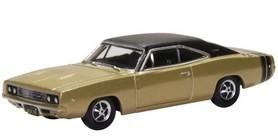 87DC68002 1968 CHARGER GOLD/BLACK