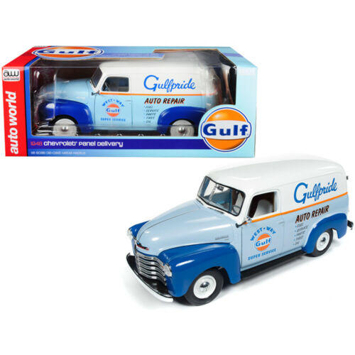 AMMSW1 1/18 1948 CHEVROLET PANEL DELIVERY GULF