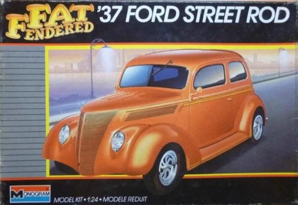 MON2757 1/24 '37 FORD STREET ROD (FAT FENDERED)