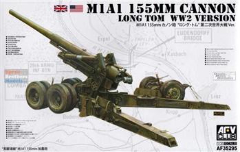 AF35295 1/35 LONG TOM M1A1 155MM CANNON