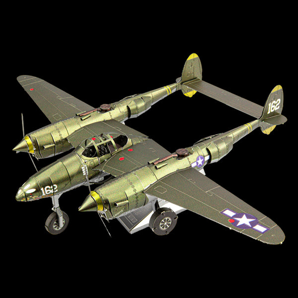 ICX143 P-38 LIGHTNING (COLOURED)