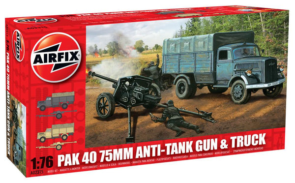 AIR02315 1/76 GERMAN PAK 40 & TRUCK