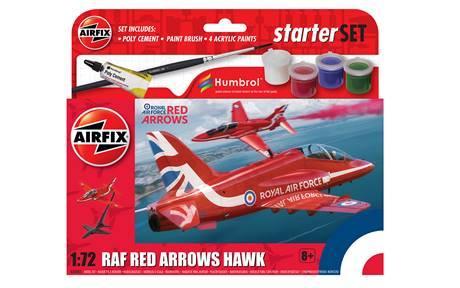 AIR55002 1/72 RAF RED ARROWS HAWK STARTER SET