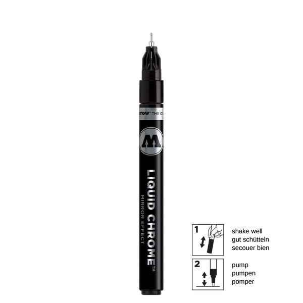 MOL703101 LIQUID CHROME PUMP MARKER 1mm