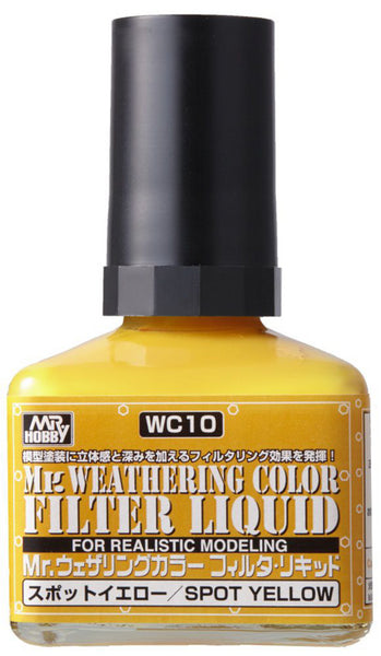 WC10 MR WEATHERING COLOR FILTER SPOT YELLOW