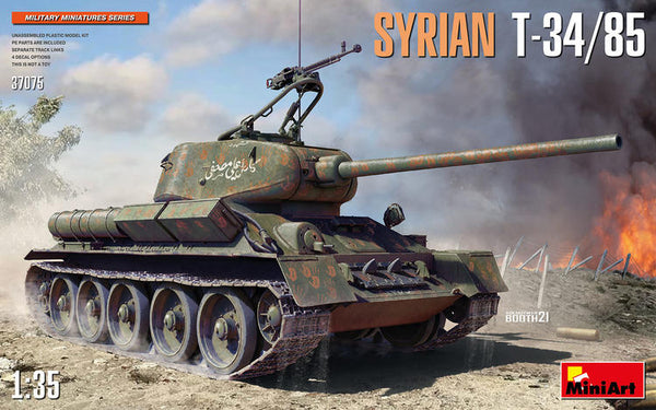 MIN37075 1/35 SYRIAN T-34/85