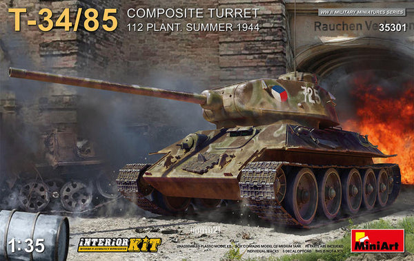 MIN35301 1/35 T-34/85 COMPOSITE TURRET