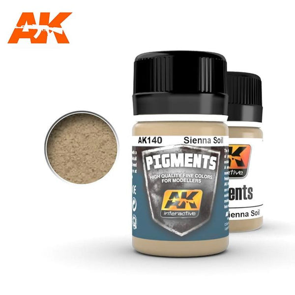 AK140 SIENNA SOIL PIGMENT