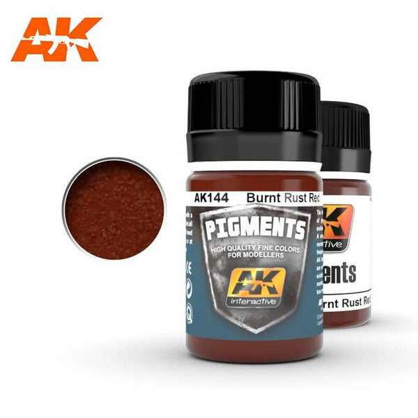 AK144 BURNT RUST RED PIGMENT