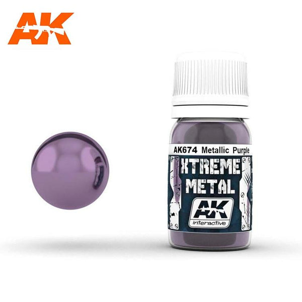 AK674 METALLIC PURPLE