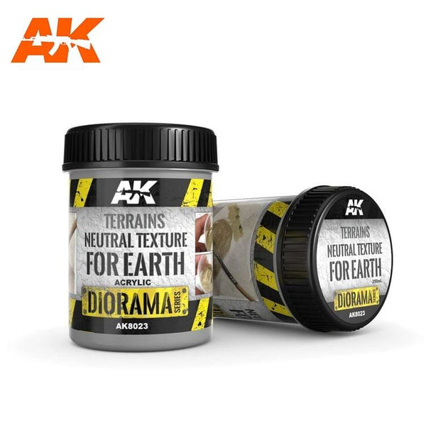 AK8023 TERRAINS NEUTRAL TEXTURE FOR EARTH DIORAMA 250ML