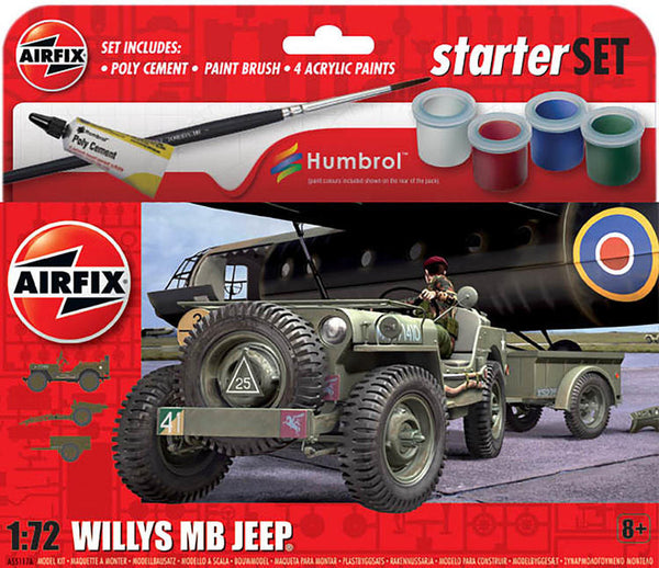AIR55117 1/72 WILLYS JEEP GIFT SET