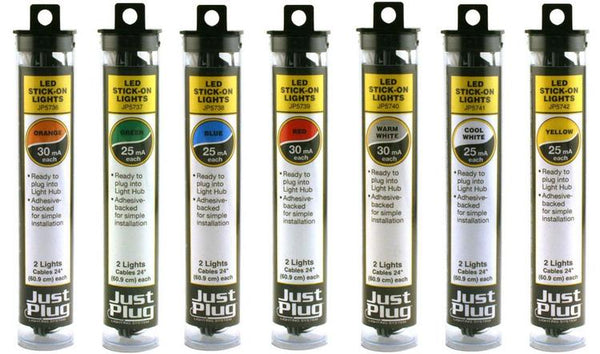 WSJP5741 LED STICK ON LIGHTS COOL WHITE