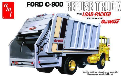 AMT1247 1/25 FORD C-900 GARBAGE TRUCK