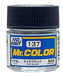 MC137 TIRE BLACK (F) PRIMARY