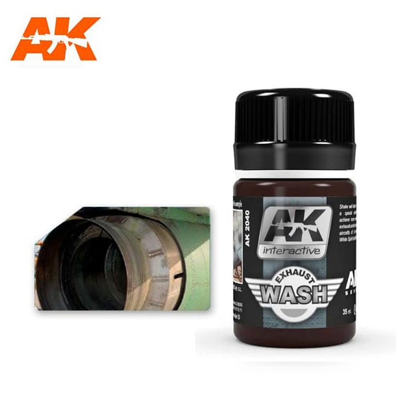 AK2040 AK Interactive Wash For Exhaust