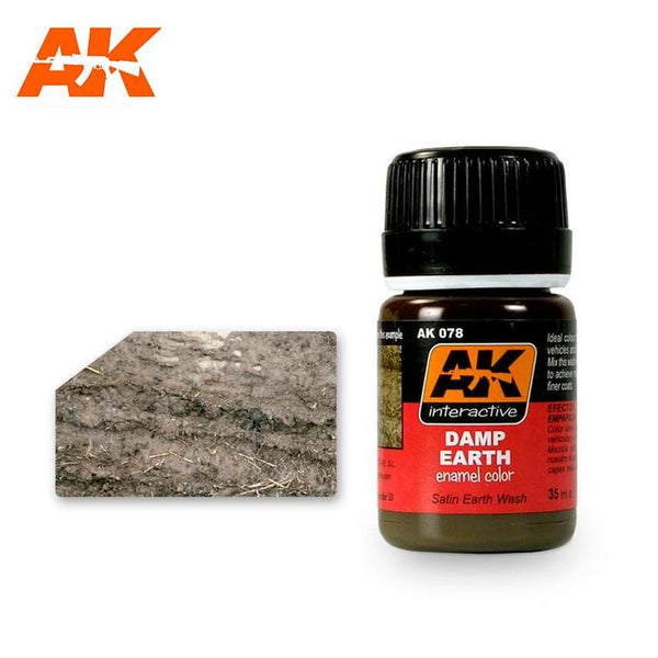 AK078 AK Interactive Damp Earth Effects