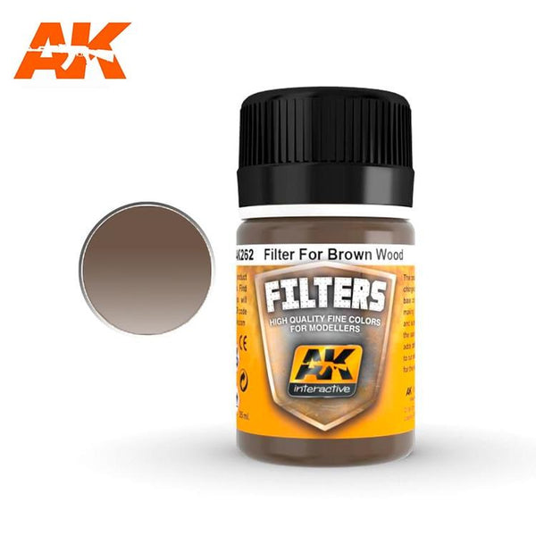 AK262 AK Interactive Dark Filter For Wood