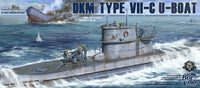 BS001 1/35 DKM TYPE VII-C U-BOAT (BRIDGE & WEAPONS)