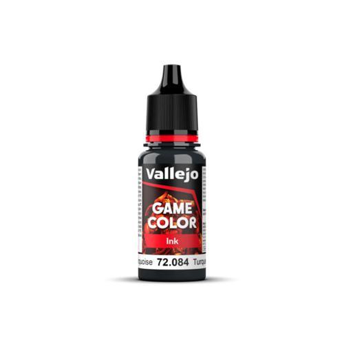 VAL72084 GAME COLOUR INK DARK TURQUOIS 18ML