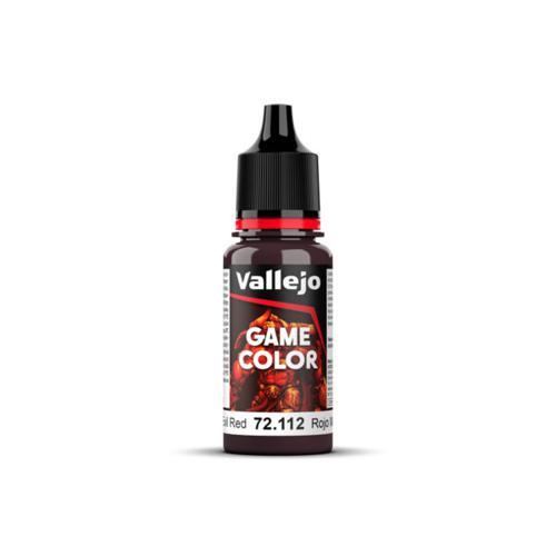 VAL72112 GAME COLOUR EVIL RED 18ML