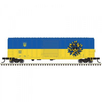 ATL20006959 ACF 50' 6" BOX CAR UKRAINE RELIEF RD#1991