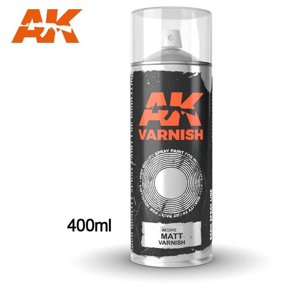 AK1045 AK Interactive Matt Varnish Spray (USA) 400ML