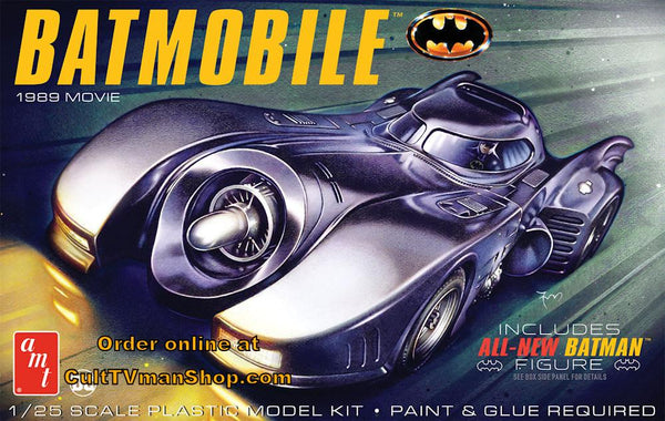 AMT1504 1/25 1989 BATMOBILE W/RESIN SEATED FIGURE