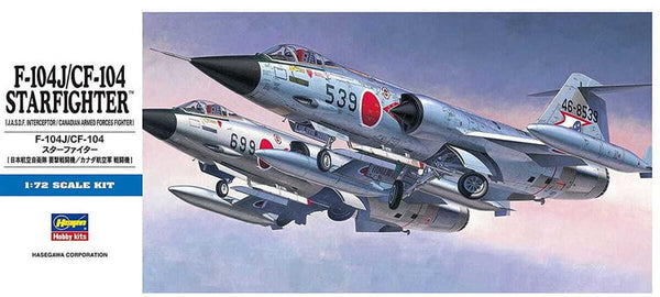 HAS00446 1/72 F-104J/CF-104 STARFIGHTER