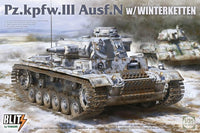 TAK8011 Takom 1/35 Pz.Kpfw.III Ausf.N w/Winterketten