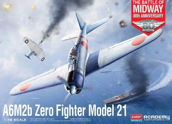ACA12352 1/48 A6M2b Zero Model 21 "Battle of Midway"