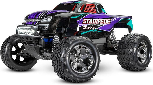 TRA3605461 1/10 STAMPEDE 2WD RTR 2.4GHz XL-5 w/NiMH/Charger/LED Purple