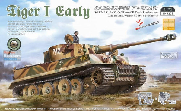 TK7203 1/72 TIGER 1 EARLY