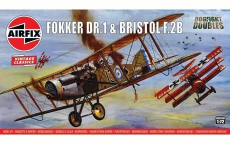 AIR02141V 1/72 FOKKER DR.1 & BRISTOL F.2B