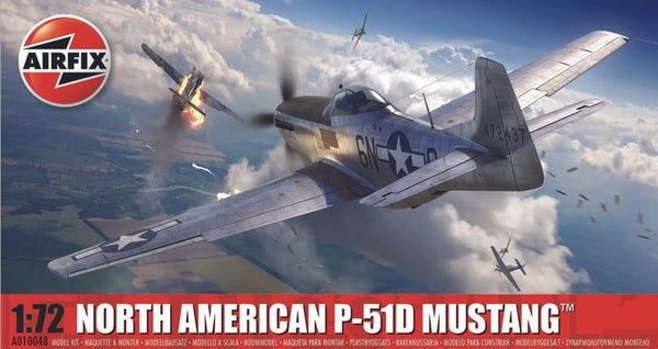 AIRA01004B Airfix 1:72 Scale North American P-51D Mustang