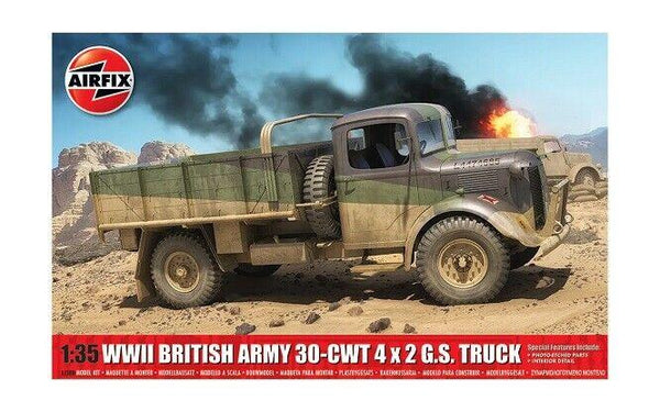 AIRA1380 1/35 WWII BRITISH ARMY 30-CWT 4X2 G.S. TRUCK