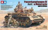 TAM25208 1/35 PZKPFW.IV AUSF F & MOTORCYCLE