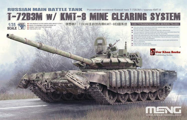 MENTS053 1/35 T-72B3M W/KMT-8 MINE CLEARING SYSTEM