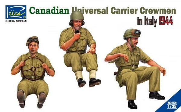 RV35029 1/35 CANADIAN UNIVERSAL CARRIER CREWMEN IN ITALY 1944