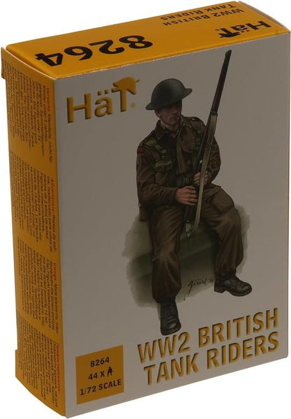 HAT8264 1/72 WWII BRITISH TANK RIDERS
