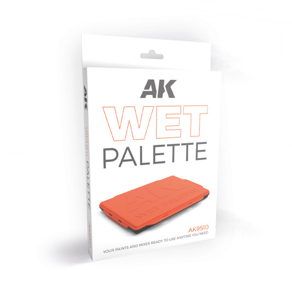 AK9510 AK Interactive Wet Palette (Includes 40 papers sheets + 2 wipes)