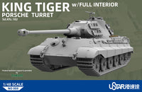 UST008 Ustar 1/48 King Tiger Porsche Turret With Full Interior