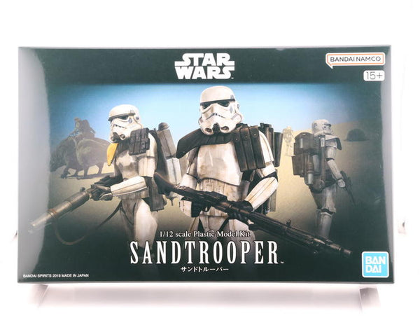 BAN5066148 Bandai Star Wars Sandtrooper 1:12 Scale Plastic Model Kit