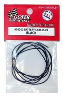 GOF16202 BATTERY CABLES #2 BLACK