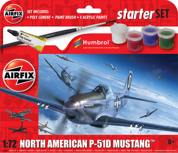 AIR55013 1/72 P-51D MUSTANG STARTER SET