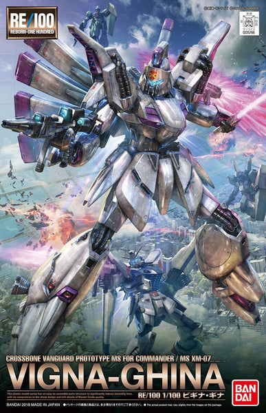 BAN5066742 Bandai RE/100 #09 1/100 XM-07 Vigna-Ghina Gundam F91