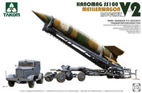 TAK5001 Takom 1/72 WWII German V-2 Rocket Transporter/Erector Meillerwagen+Hanomag SS100